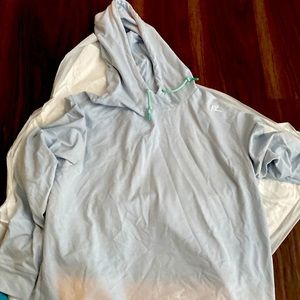 Rhoback hoodie - light blue version 1.0- medium